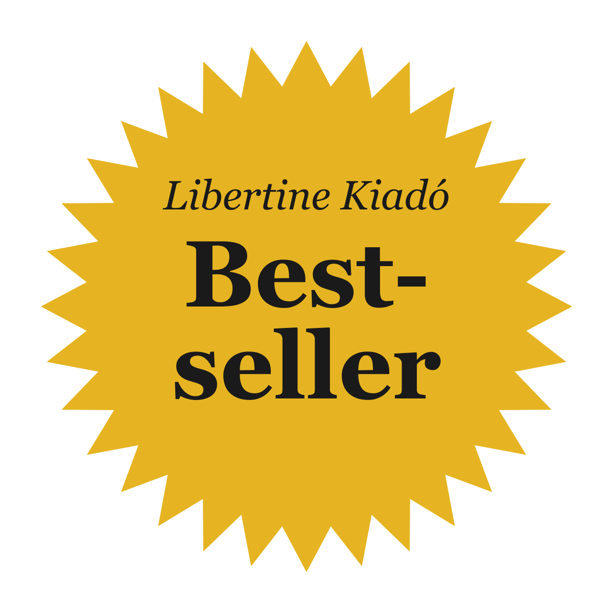 Libertine Kiadó Bestseller